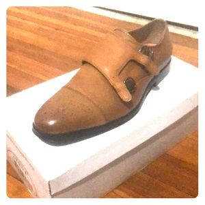 Men’s Steve Madden dauphen tan leather size 10